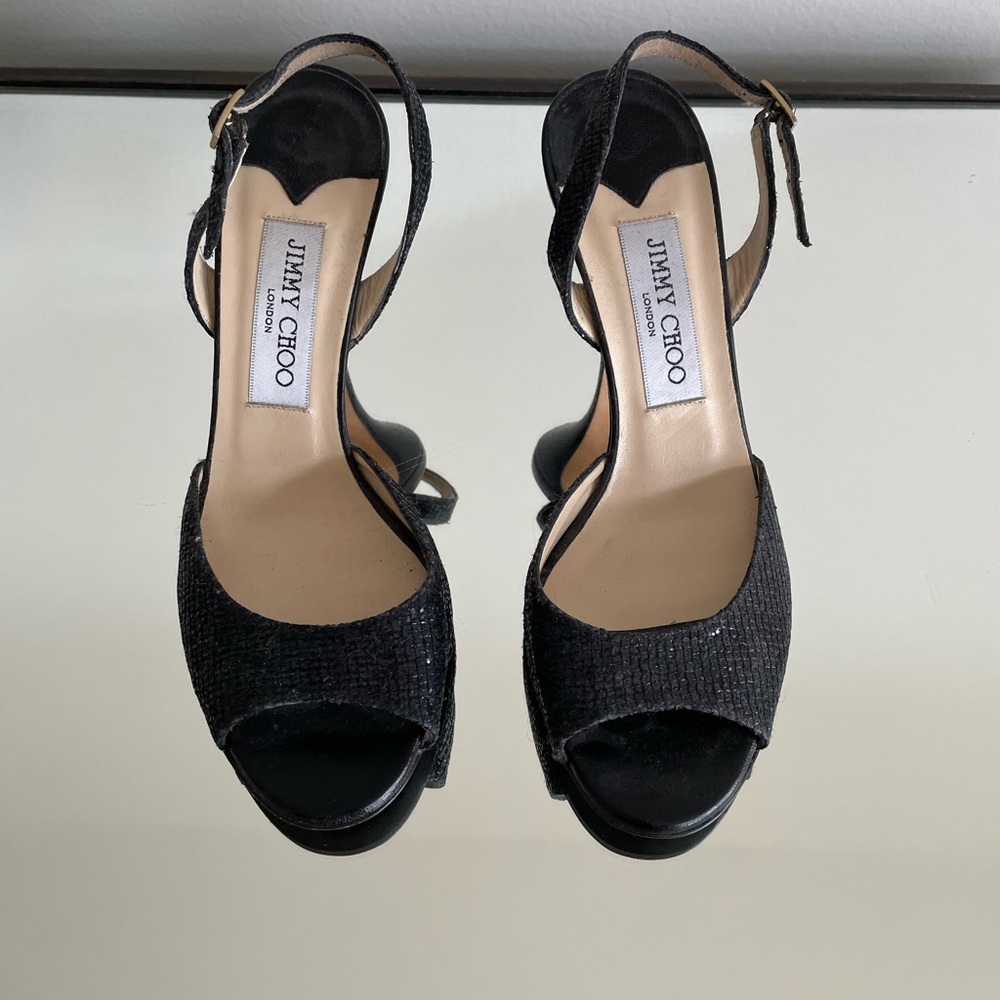 Jimmy choo black heels
